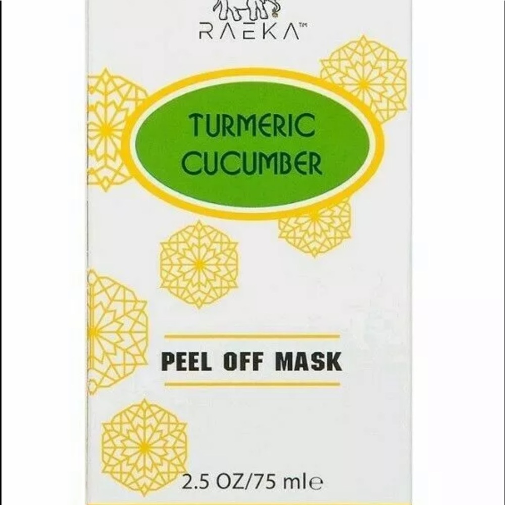 Raeka Turmeric Cucumber Skin Peel Mask Vitamin C pores smooth polish detox face